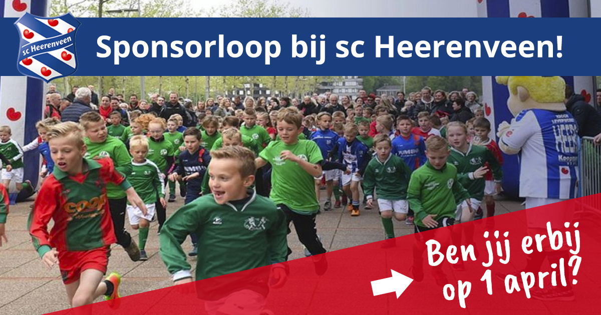 Start Actie Sponsorloop Sv Langezwaag